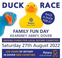 100 Duck Race Family Day at Kearsney Abbey